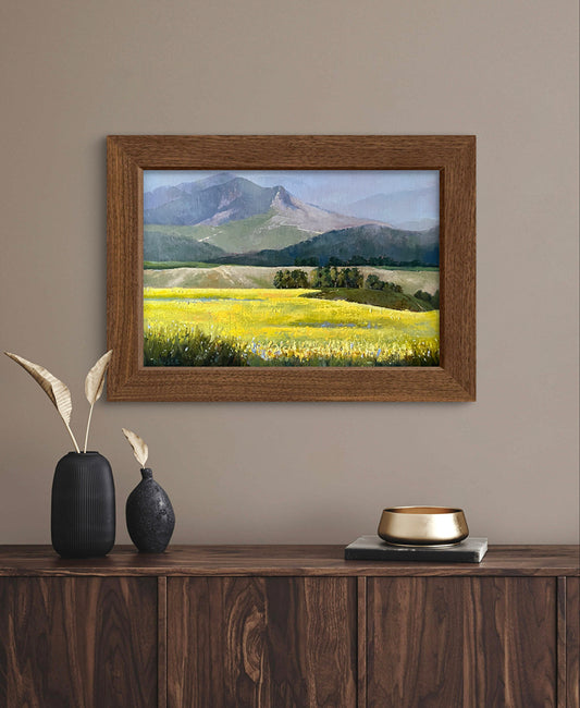 Mustard Fields of Montana