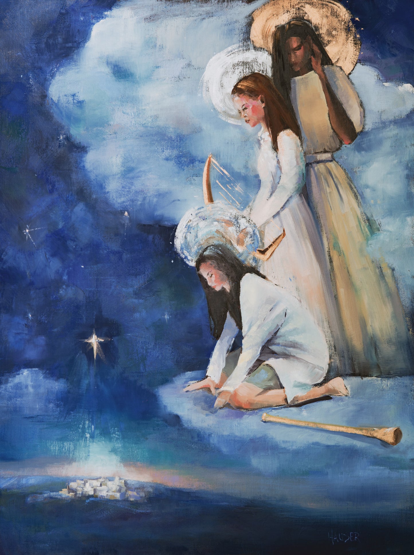 Witnessed From Above (Print Reproduction)