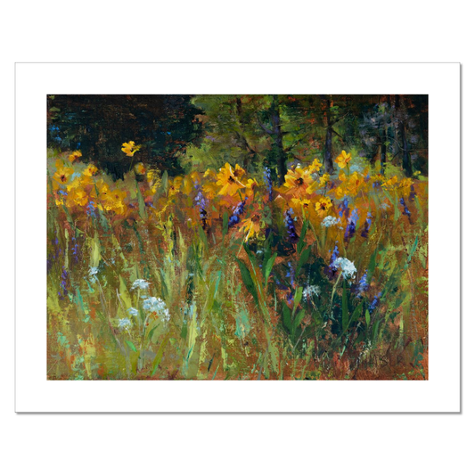 Fields of Yellowstone (Print Reproduction)