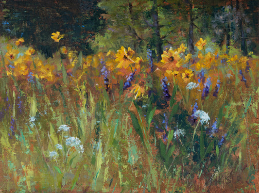 Fields of Yellowstone (Print Reproduction)