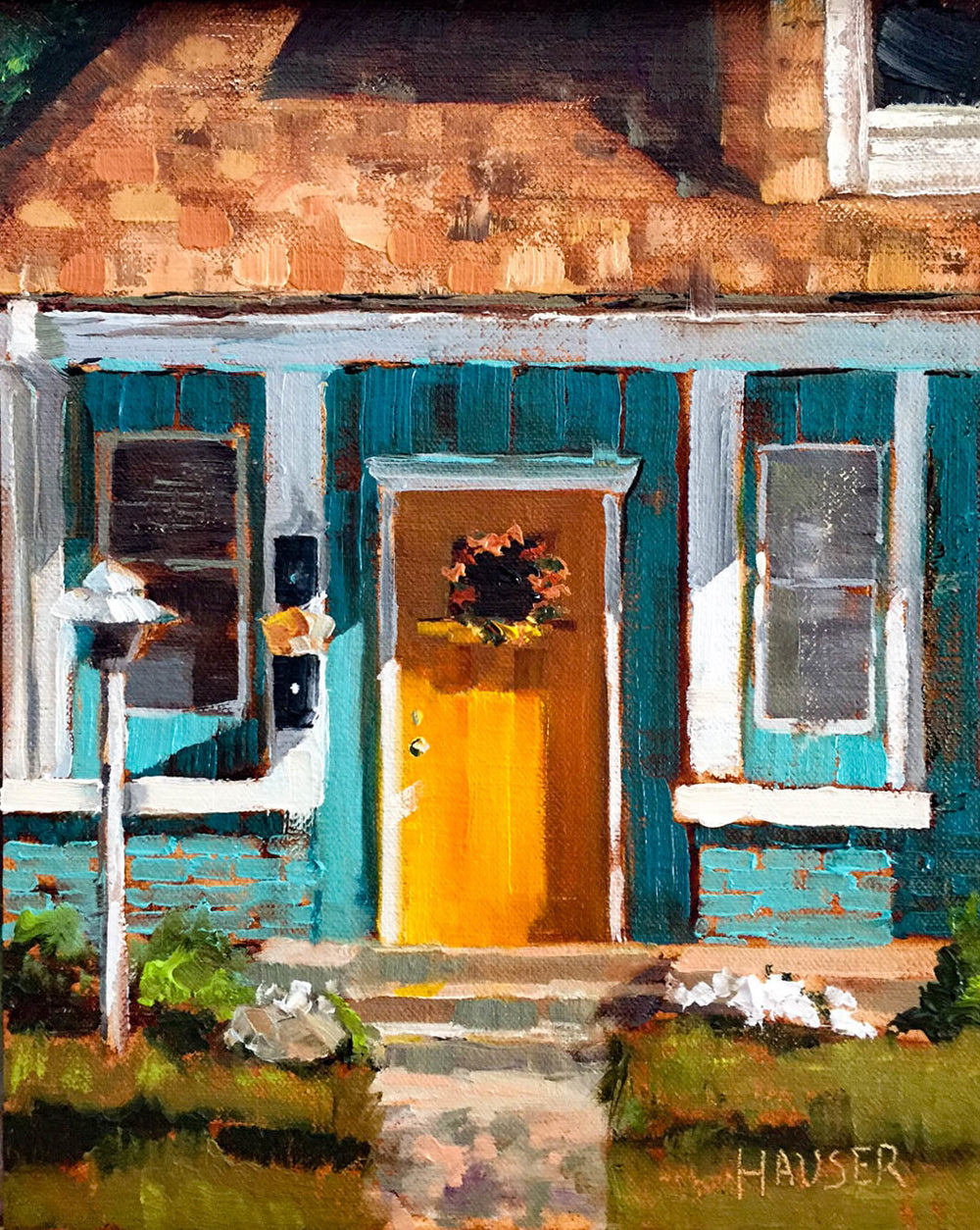 The House with the Yellow Door