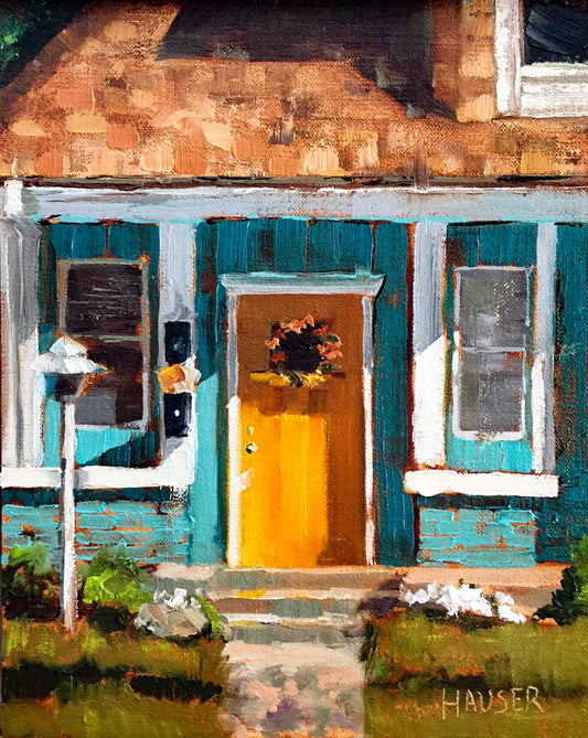 The House with the Yellow Door